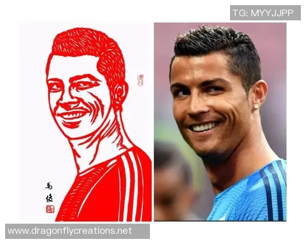 足球明星剪纸艺术作品展示儿童创意与想象力的完美结合